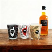 Verres shooter Corsica « lot de 3 »