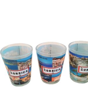 Verres shooter Villages Corse