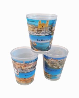 Verres shooter Villages Corse