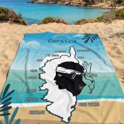 Drap de plage Saleccia