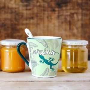 Mug Gecko en ceramique, Corse