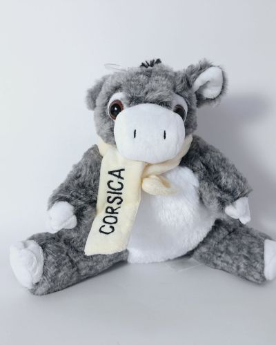 Peluche Ane gris Corse Pm