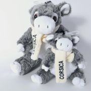 Peluche Ane gris Corse Pm