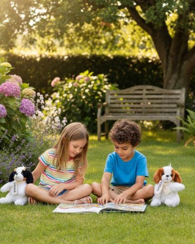 Peluche Chien Santu « Pm »