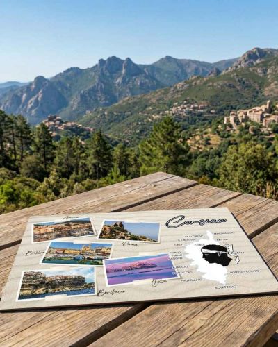 Planche à découper Carte Postale