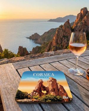 Sous verres Calanches de Piana