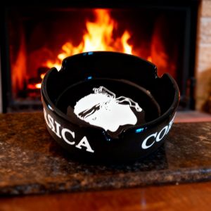 Cendrier Corsica noir