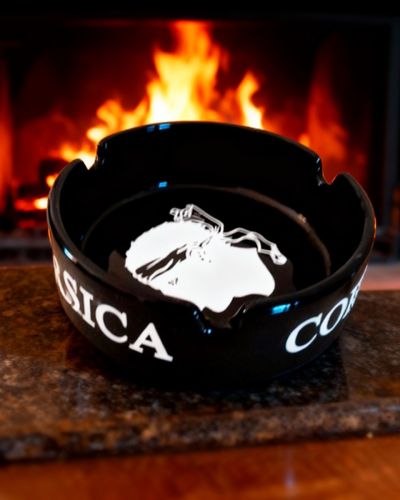 Cendrier Corsica noir