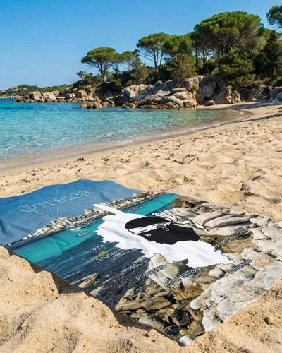 Drap de plage Iles Lavezzi