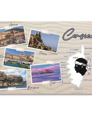 Planche à découper Carte Postale