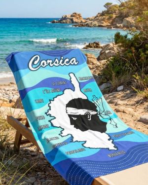 Drap de plage Blue night