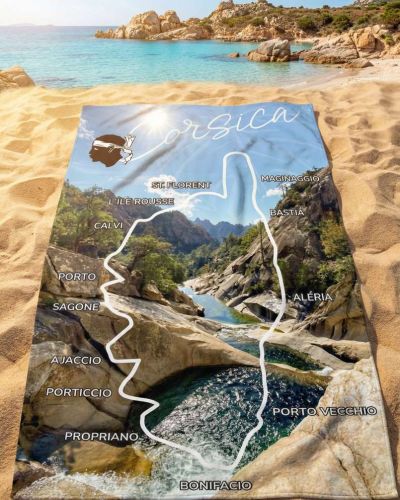 Drap de plage Purcaraccia