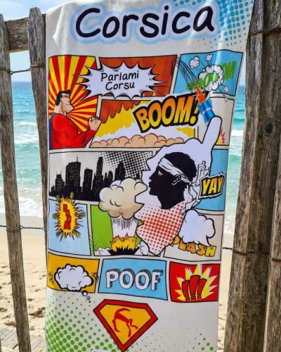 Drap de plage Supercorsu