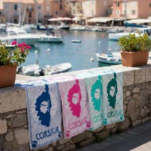 Pareo Ile de Beauté, en coton, Corsica