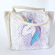 Sac Licorne blanc