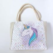 Sac Licorne blanc