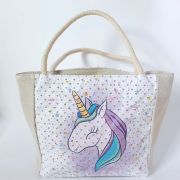 Sac Licorne blanc