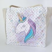 Sac Licorne blanc