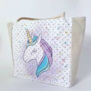 Sac Licorne blanc