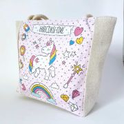 Sac Licorne rose