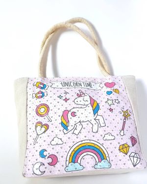 Sac Licorne rose