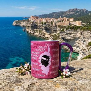 Mug des Explorateurs en métal avec son mousqueton