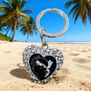 Porte-clés Cœur insulaire