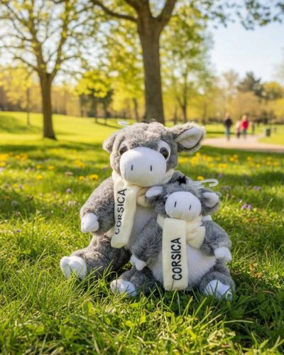 Peluche Ane gris « Gm »