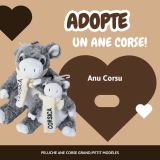 peluche-ane-gris-corse-souvenirs
