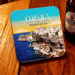 Sous verres Bonifacio en liège
