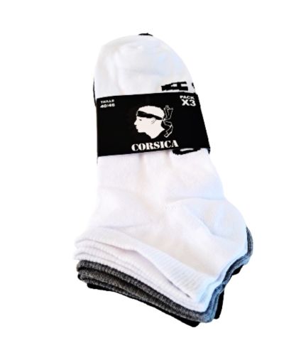 Chaussettes Corsica « lot de 3 »