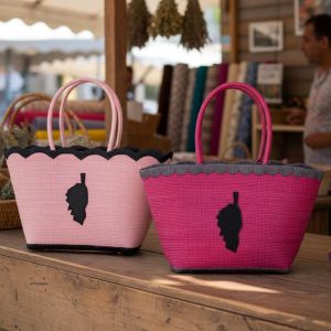 Sac cabas Isula Bella en raphia Corsica