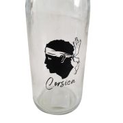 Bouteille en verre Isula