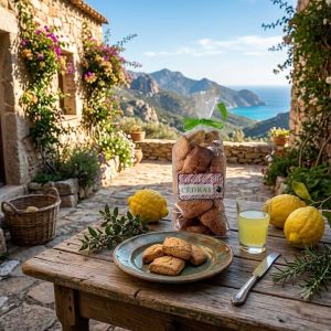 Canistrelli corses, biscuits artisanaux Corse, Saveurs de l'Île, gâteaux traditionnels Corse